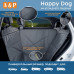 Автогамак Happy Dog (Хэппи Дог). На 1/3 заднего сиденья. С усилением бортов пластиком. 