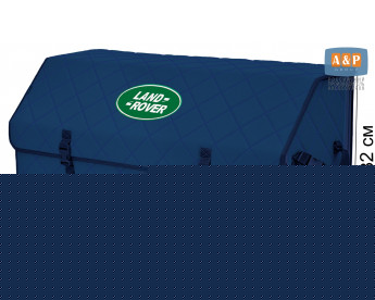 Органайзер-саквояж "Союз" в багажник Land Rover (Ленд Ровер), размер XXL. Цвет: синий с синей прострочкой Ромб.