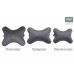 Подушка-косточка автомобильная под шею. Маленькая. Велюр. 